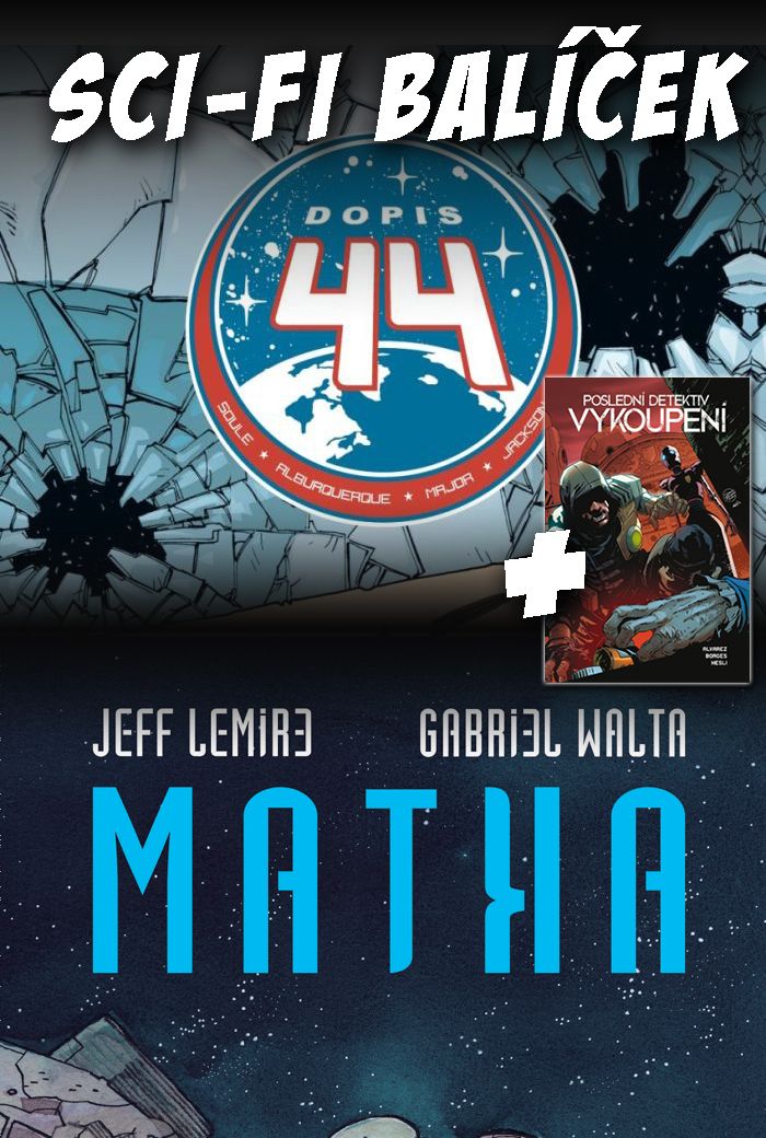 SCI-FI Balíček: Dopis 44 + Matka + Poslední detektiv - obálka knihy